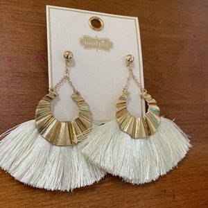 Mudpie chandelier earrings